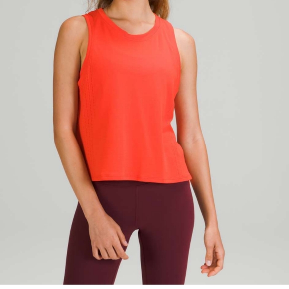 Lululemon Train to Be Tank, Autumn Red, size 4, NWOT - Picture 5 of 11